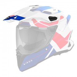 DASZEK DO KASKU AIROH COMMANDER 2 REVEAL BLUE/RED GLOSS (OLD LOGO)