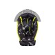 WYŚCIÓŁKA DO KASKU AIROH AVIATOR TWIST 3 BLACK/WHITE + GREY SUPPORT XL