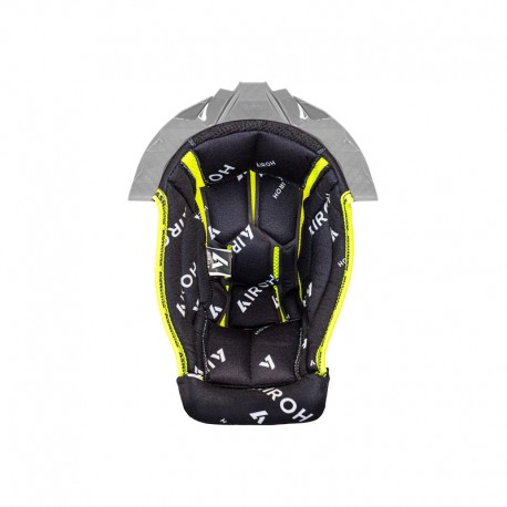 WYŚCIÓŁKA DO KASKU AIROH AVIATOR TWIST 3 BLACK/WHITE + GREY SUPPORT XS