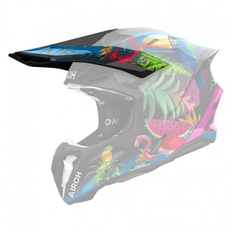 DASZEK DO KASKU AIROH TWIST 3 AMAZONIA GLOSS