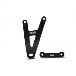 MOCOWANIE WYDECHU + ZAŚLEPKA PODNÓŻKA RG RACING HONDA CB750 HORNET 23- BLACK