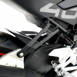 MOCOWANIE WYDECHU + ZAŚLEPKA PODNÓŻKA RG RACING CFMOTO 450 SR (SS) 23- BLACK