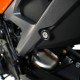 MOCOWANIE WYDECHU + ZAŚLEPKA PODNÓŻKA RG RACING KTM 990 DUKE 24- BLACK