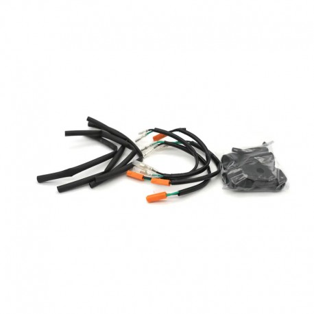 ADAPTER DO KIERUNKOWSKAZÓW RG RACING KAWASAKI NINJA 500 24- / Z900 17-19 4SZT BLACK