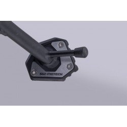 NAKŁADKA NÓŻKI BOCZNEJ SW-MOTECH BENELLI LEONCINO 800 / 800 TRAIL BLACK/SILVER