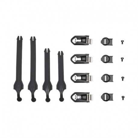 ZESTAW PASKÓW DO BUTÓW FOX LADY COMP STRAP KIT/BUCKLE BLACK OS