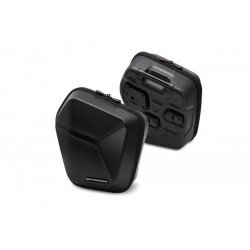ZESTAW KUFRA BOCZNEGO URBAN ABS I STELAŻA SW-MOTECH YAMAHA XSR900 (21-) 2X 16,5 L BLACK
