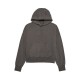 BLUZA Z KAPTUREM FOX LADY WORDMARK OVERSIZED PEWTER L