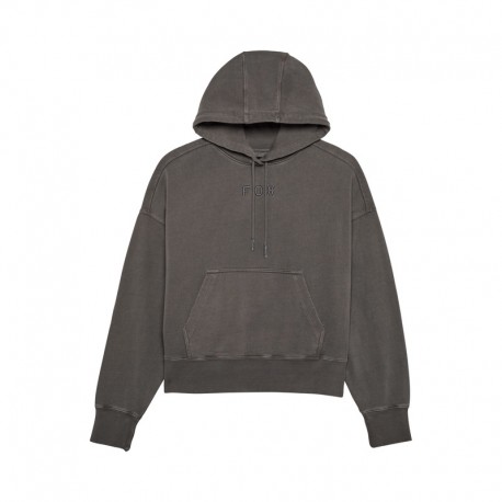 BLUZA Z KAPTUREM FOX LADY WORDMARK OVERSIZED PEWTER L