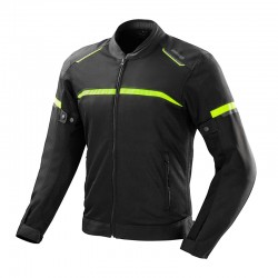 KURTKA TEKSTYLNA OZONE NEO AIR BLACK/FLO YELLOW S