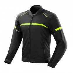 KURTKA TEKSTYLNA OZONE NEO AIR BLACK/FLO YELLOW S