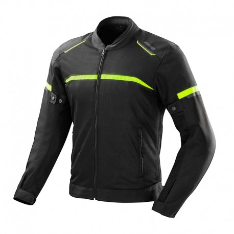 KURTKA TEKSTYLNA OZONE NEO AIR BLACK/FLO YELLOW S