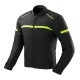 KURTKA TEKSTYLNA OZONE NEO BLACK/FLO YELLOW S