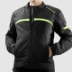 KURTKA TEKSTYLNA OZONE NEO BLACK/FLO YELLOW S