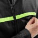 KURTKA TEKSTYLNA OZONE NEO BLACK/FLO YELLOW S