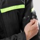 KURTKA TEKSTYLNA OZONE NEO BLACK/FLO YELLOW S
