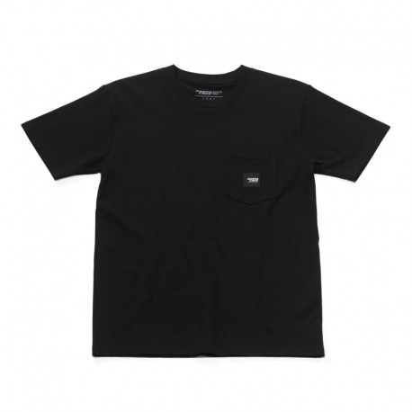 T-SHIRT SANTA CRUZ PATCH POCKET BLACK M