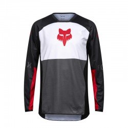 BLUZA FOX 180 FLOW WHITE/RED S