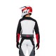 BLUZA FOX 180 FLOW WHITE/RED S