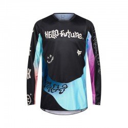 BLUZA FOX 180 HELLO FUTURE BLACK M