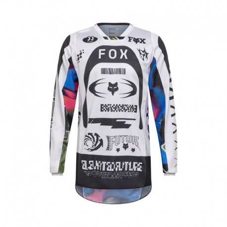 BLUZA FOX 180 IMAGE COSMO WHITE/BLACK S