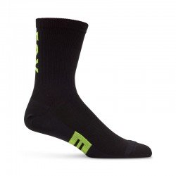 SKARPETY FOX 6 FLEXAIR MERINO BLACK/YELLOW XS/S