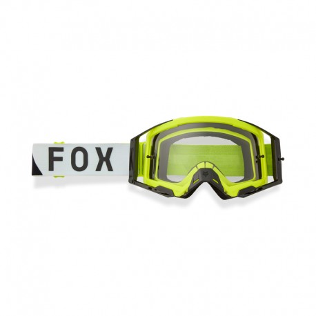 GOGLE FOX AIRSPACE TINE SMOKE FLUO YELLOW OS