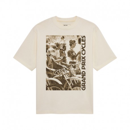 T-SHIRT FOX CIRCA 74 OVERSIZED OFF WHITE S