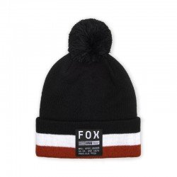 CZAPKA ZIMOWA FOX FRACTURE POM BEANIE BLACK OS