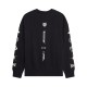 BLUZA FOX IMAGE COSMO OVERSIZED FLEECE CREW BLACK S