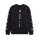 BLUZA FOX IMAGE COSMO OVERSIZED FLEECE CREW BLACK S