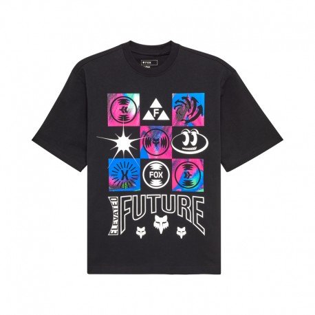 T-SHIRT FOX IMAGE COSMO MW OVERSIZED 1 BLACK S