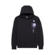 BLUZA Z KAPTUREM FOX IMAGE PHANTOM OVERSIZED FLEECE PO BLACK S
