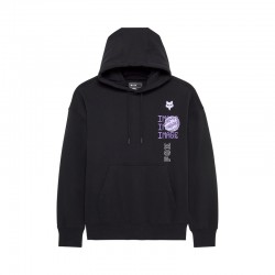 BLUZA Z KAPTUREM FOX IMAGE PHANTOM OVERSIZED FLEECE PO BLACK S
