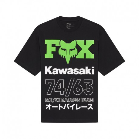 T-SHIRT FOX KAWI OVERSIZED BLACK L