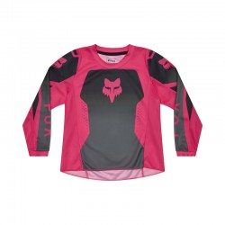 BLUZA FOX JUNIOR GIRLS 180 SHIELD BLACK/PINK KS