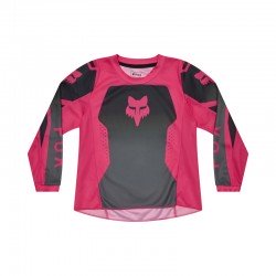 BLUZA FOX JUNIOR GIRLS 180 SHIELD BLACK/PINK KS