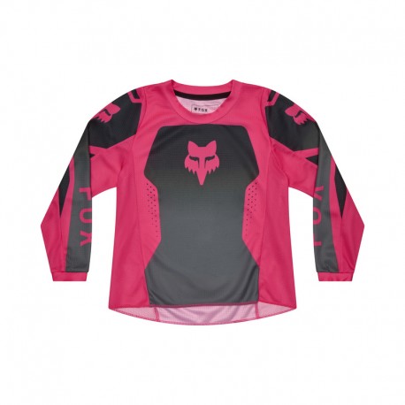 BLUZA FOX JUNIOR GIRLS 180 SHIELD BLACK/PINK KS