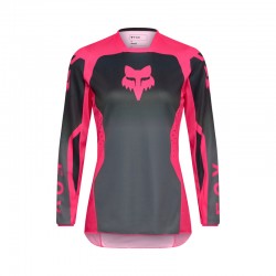 BLUZA FOX LADY 180 SHIELD BLACK/PINK XS