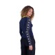 KOSZULKA Z DŁUGIM RĘKAWEM FOX LADY CIRCA 74 FITTED MIDNIGHT XS