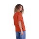 T-SHIRT FOX LADY HEAD CORAL XS