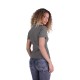 T-SHIRT FOX LADY MOTO-X FITTED HEATHER GRAPHITE XS
