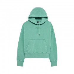 BLUZA Z KAPTUREM FOX LADY WORDMARK OVERSIZED SPEARMINT XS