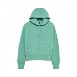 BLUZA Z KAPTUREM FOX LADY WORDMARK OVERSIZED SPEARMINT XS