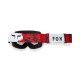 GOGLE FOX MAIN KAIROS SPARK WHITE/FLUO RED OS