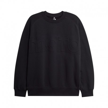 BLUZA FOX MOTO-X OVERSIZED FLEECE CREW BLACK S