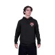 BLUZA Z KAPTUREM FOX RACEWEAR FLEECE PO BLACK S