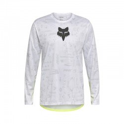 KOSZULKA ROWEROWA Z DŁUGIM RĘKAWEM FOX RANGER LUNAR SE WHITE M