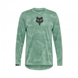 KOSZULKA ROWEROWA Z DŁUGIM RĘKAWEM FOX RANGER TRU DRI PINE S