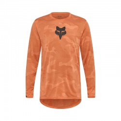 KOSZULKA ROWEROWA Z DŁUGIM RĘKAWEM FOX RANGER TRU DRI CORAL S